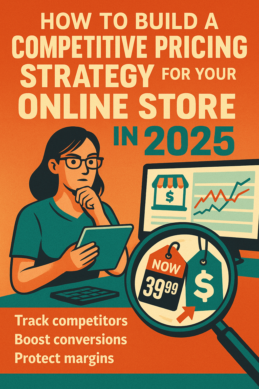 How to Build a Competitive Pricing Strategy for Your Online Store in 2025 - PriceSense price tracking blog post
